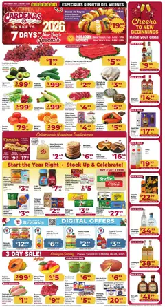Preview Cardenas Weekly Ad valid from 12/26/2025