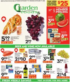 Preview Longo's - Garden Foods valid from Sep 11, 2025