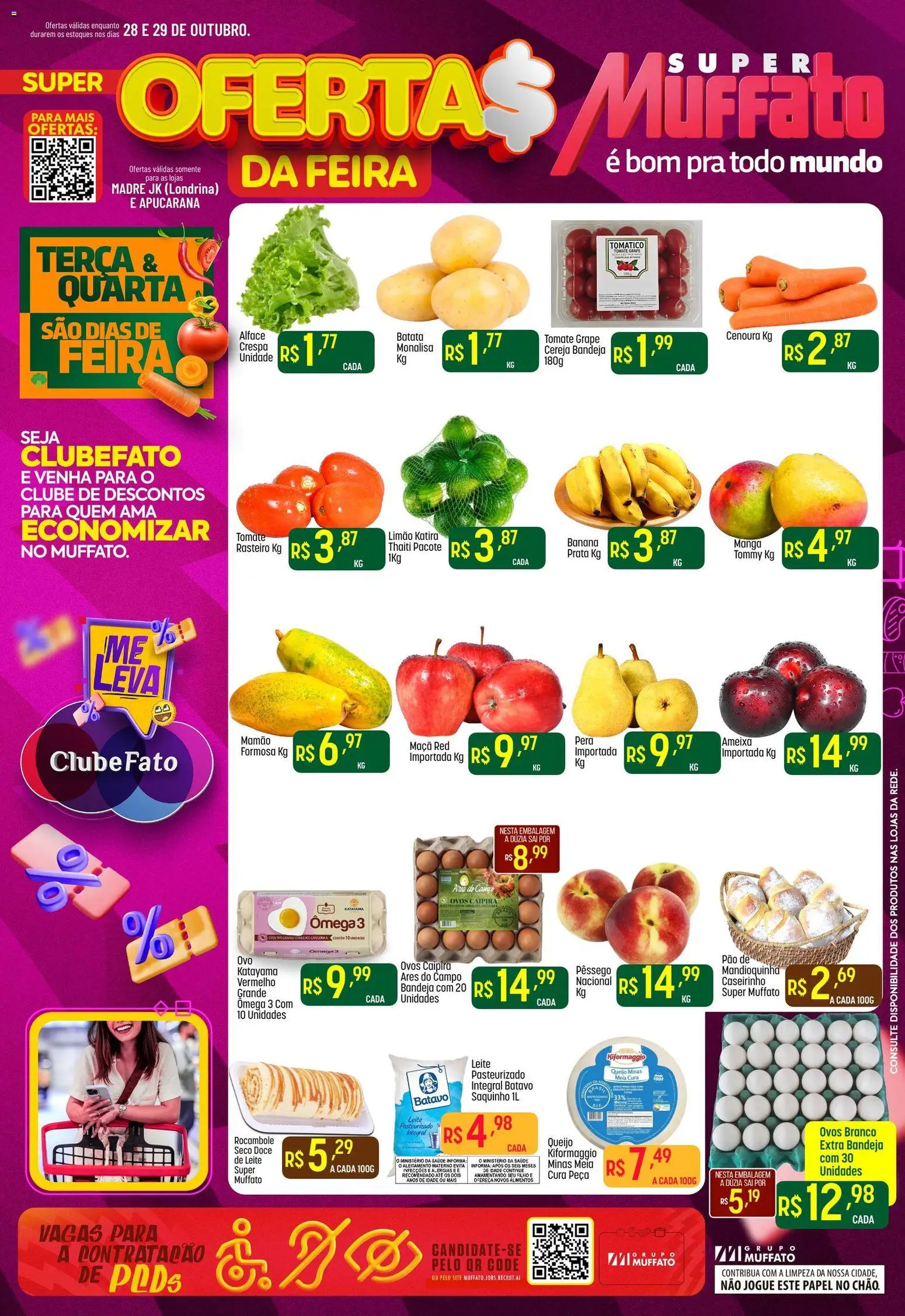 Super Muffato - Ofertas Feira - página 1- válido a partir de 28/10/2025
