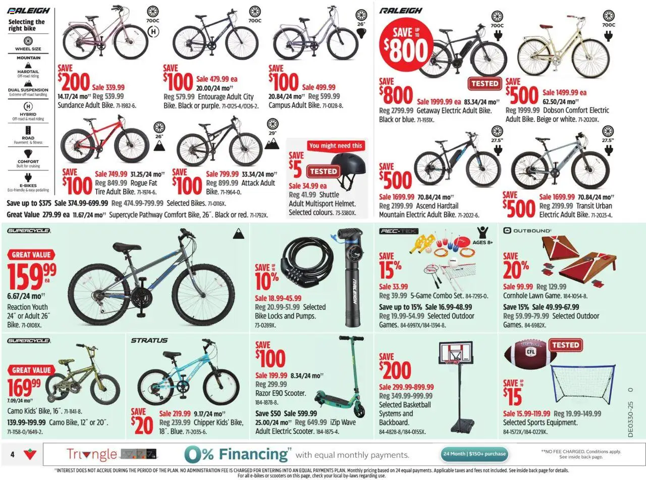 Canadian Tire weekly flyer / circulaire - page 5- valid from Jul 18, 2025
