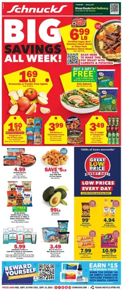 Preview Schnucks Weekly Print Ad - MO valid from 09/10/2025