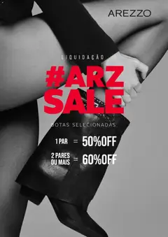 Pré-visualização Arezzo promoções válida a partir de 12/02/2026