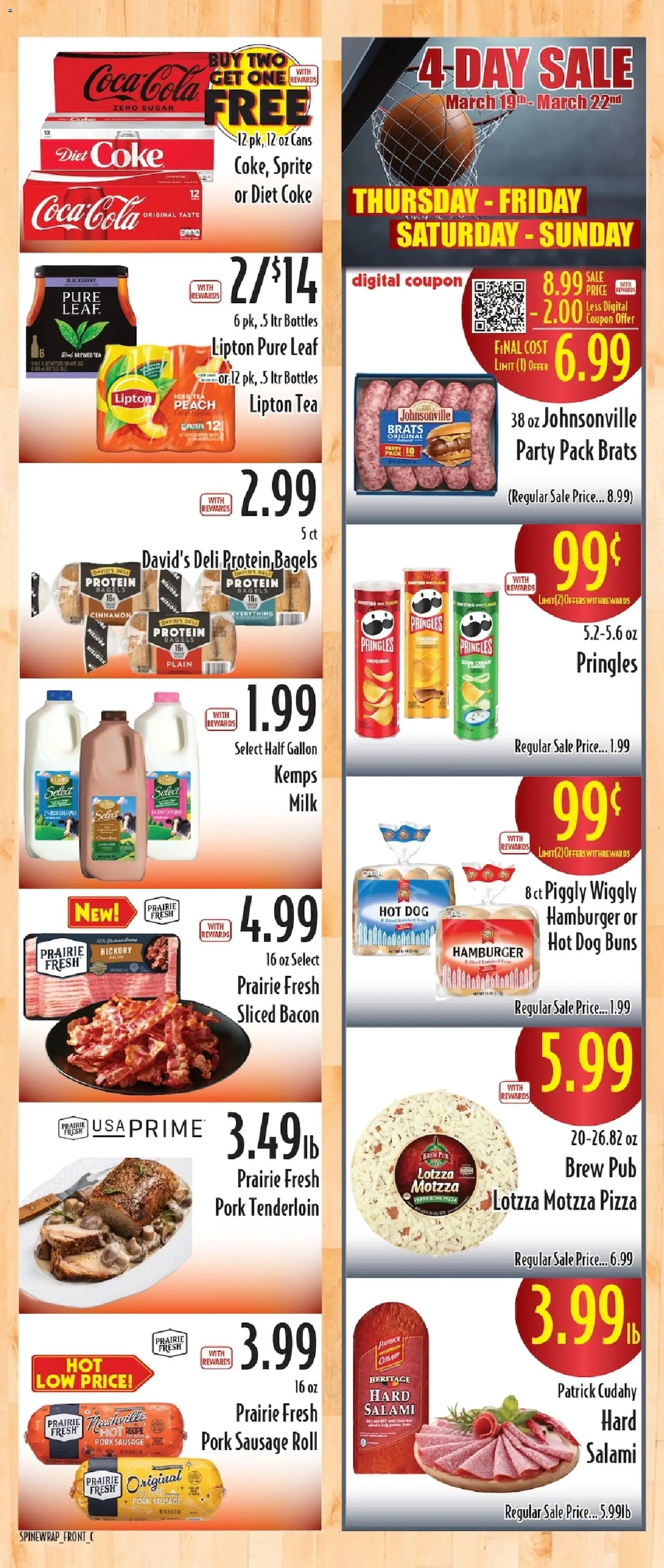 Piggly Wiggly Weekly Ad - page 1- valid from 03/18/2026