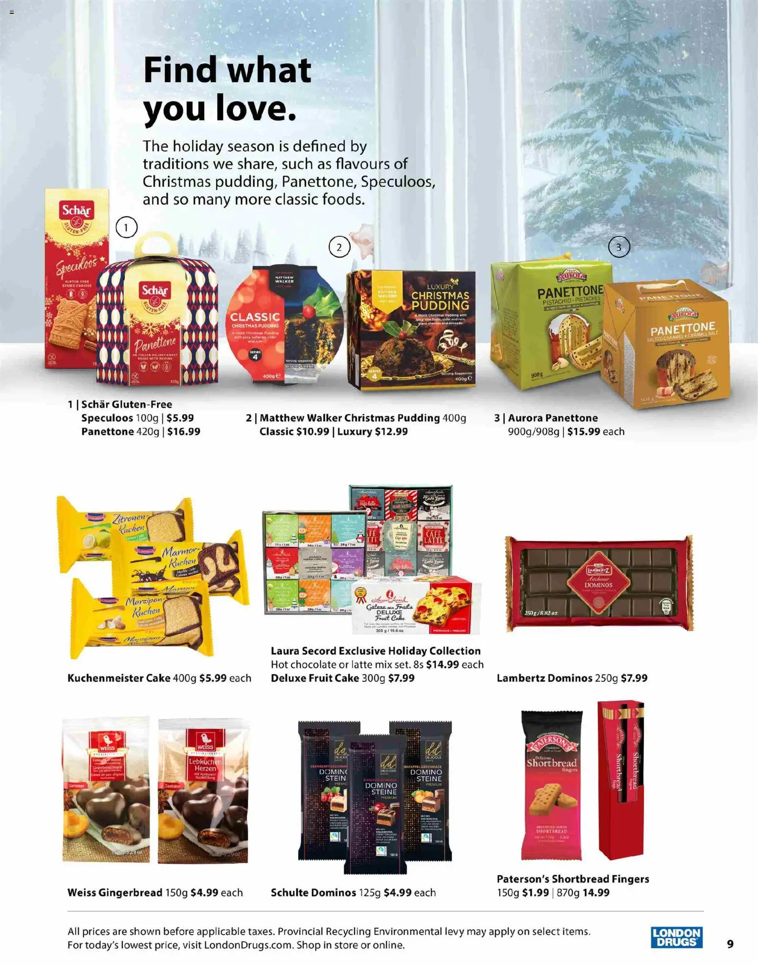 London Drugs - Specialty Cozy Christmas Catalogue - page 9- valid from Nov 12, 2025