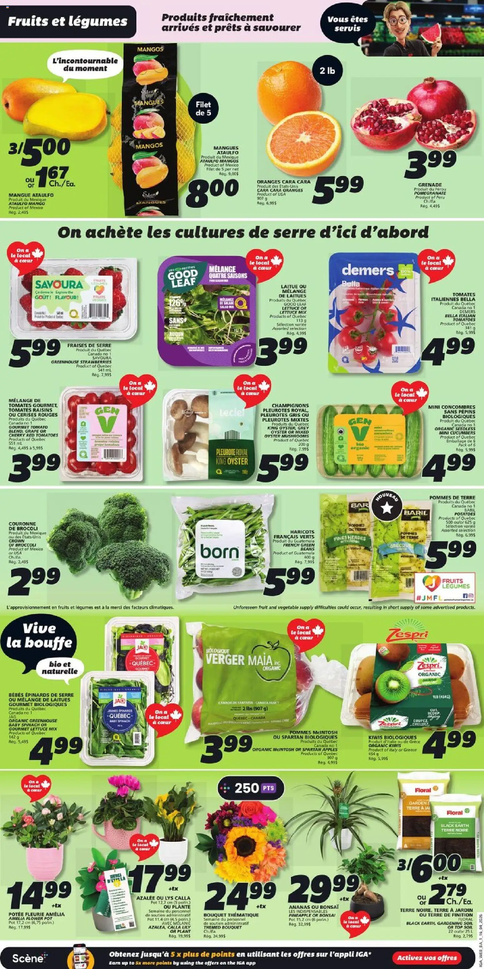 IGA weekly flyer / circulaire - page 3- valid from Apr 16, 2026