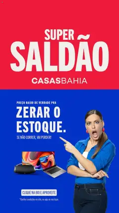 Pré-visualização Casas Bahia promoções válida a partir de 17/07/2025