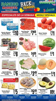 Preview Rancho Markets Weekly Ad valid from 08/26/2025