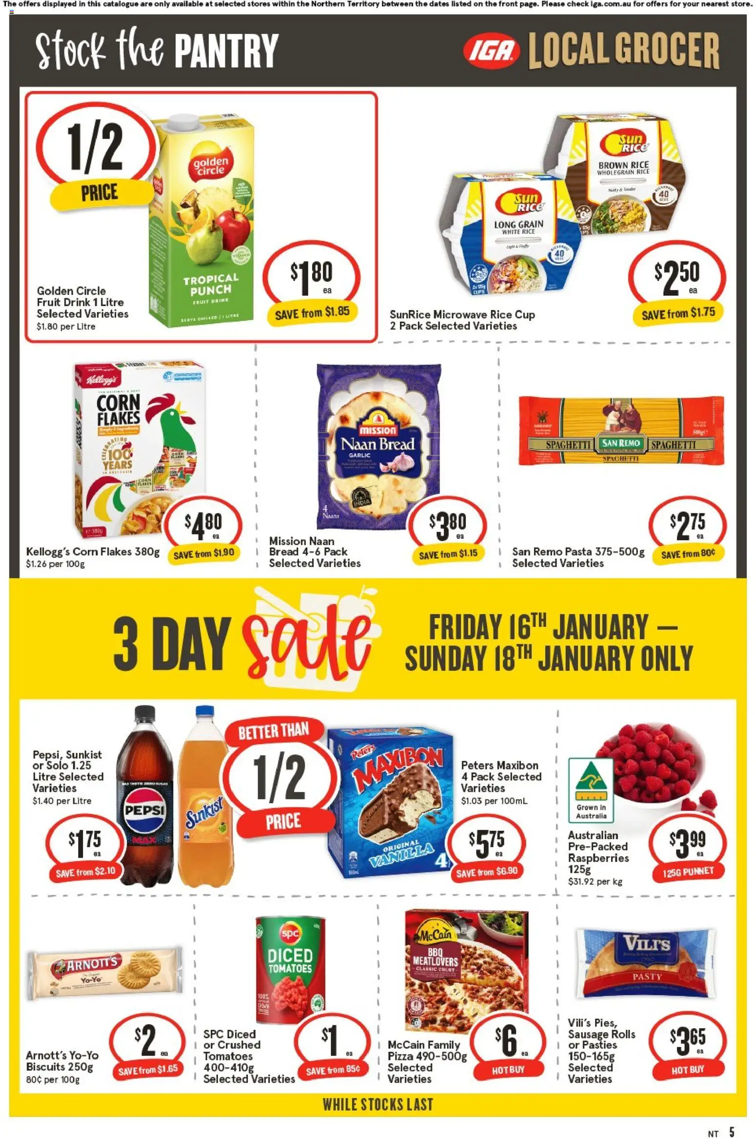 IGA Local Grocer NT - page 5- valid from 14/01/2026