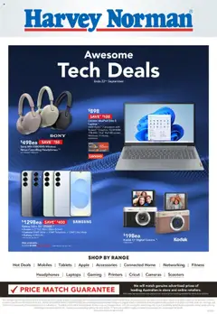Harvey Norman catalogue preview - valid from 16/09/2025