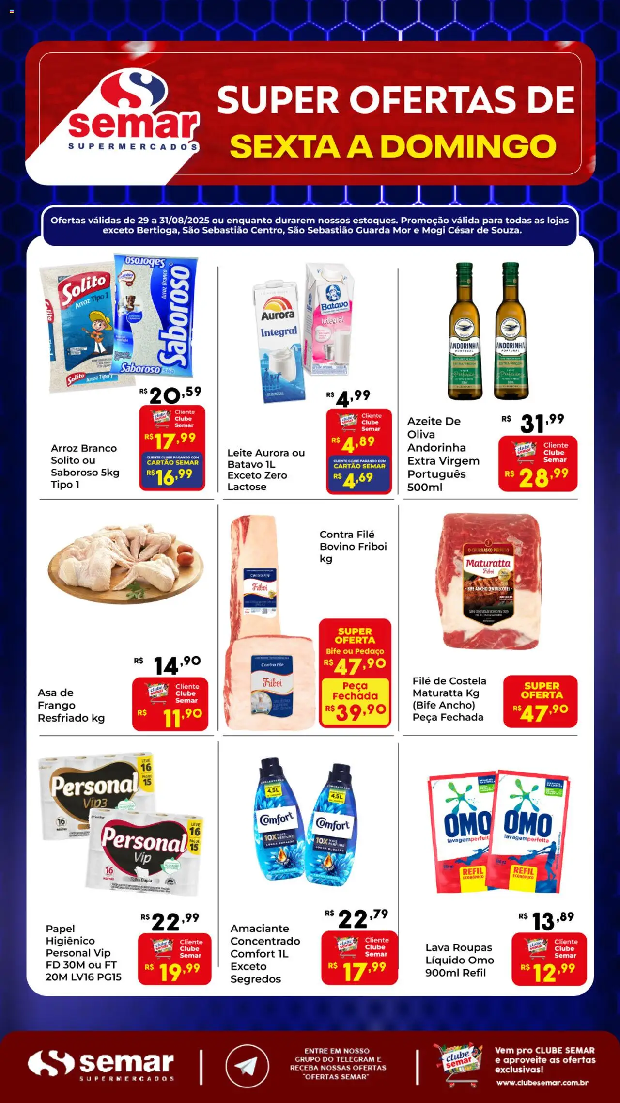 Semar Supermercado - Ofertas da semana - página 1- válido a partir de 29/08/2025
