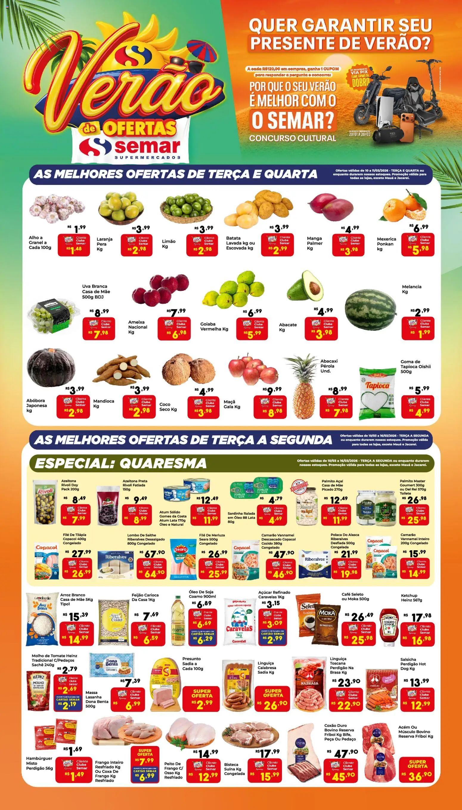 Semar Supermercado - Ofertas da semana - página 1- válido a partir de 10/03/2026
