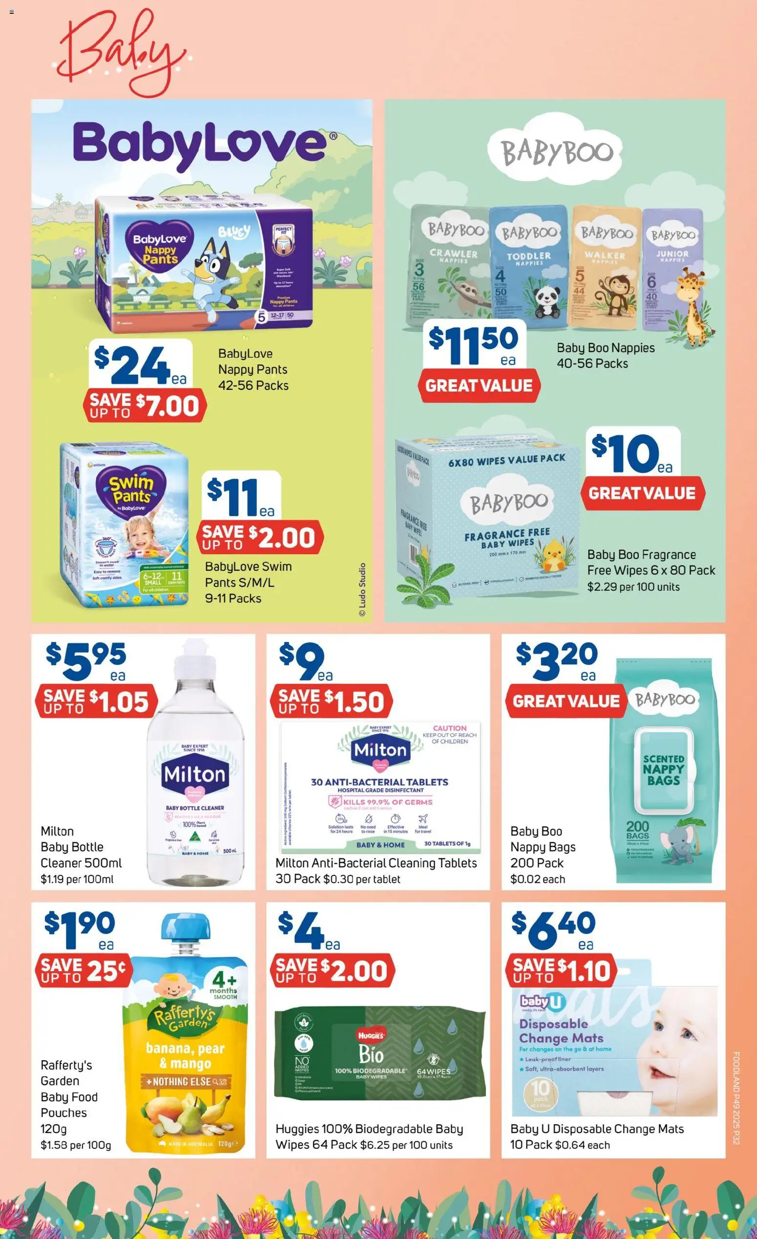 Foodland  Catalogue  - page 32- valid from 03/12/2025