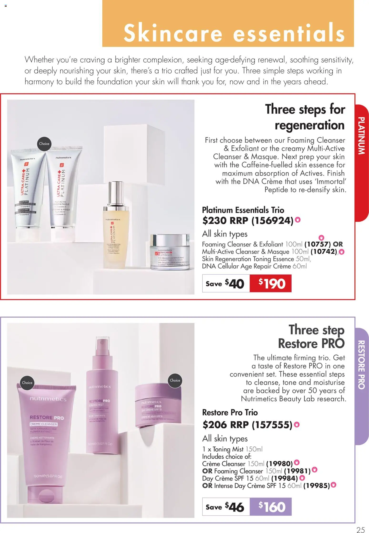 Nutrimetics Catalogue Every day confidence - page 25- valid from 26/03/2026