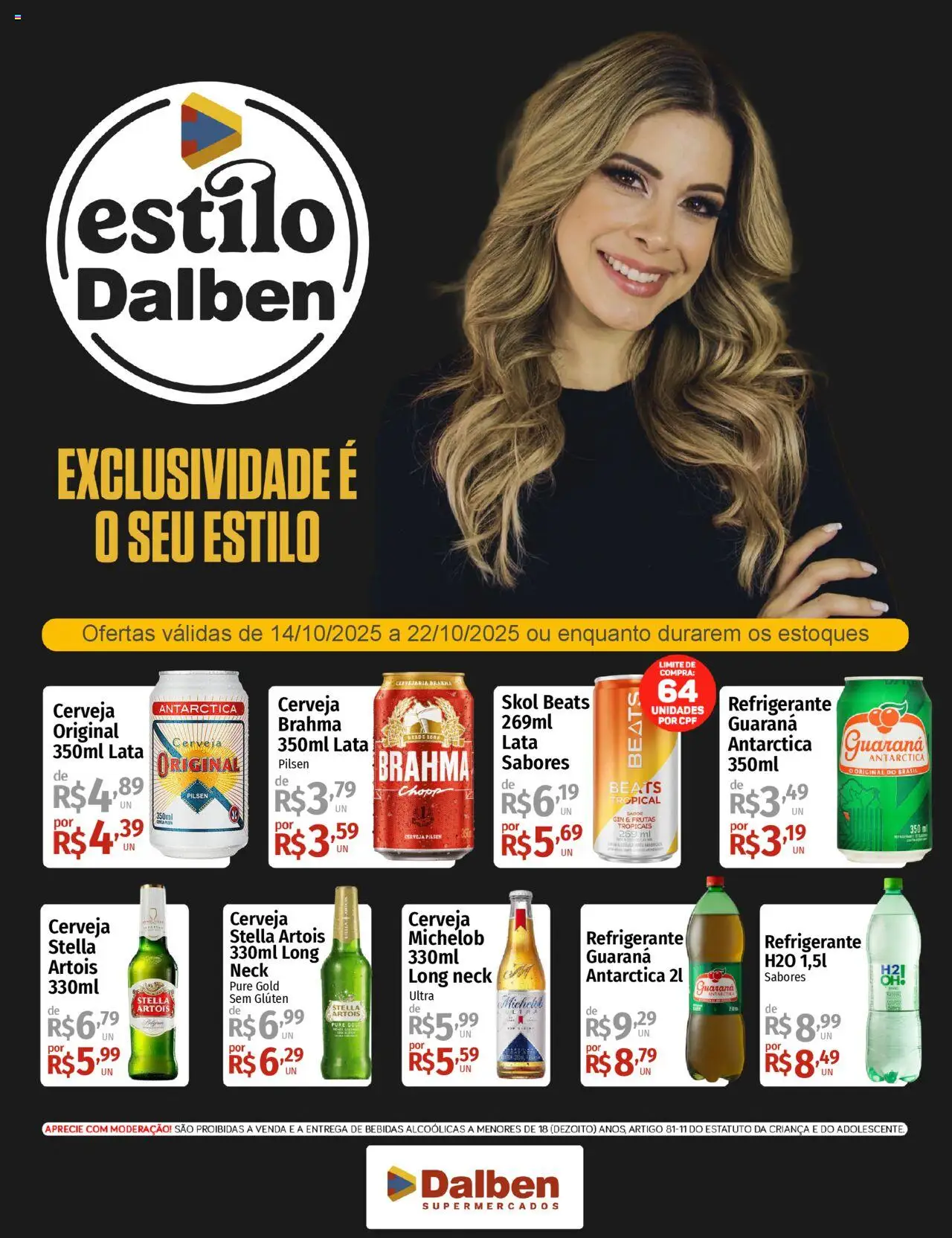 Supermercado Dalben - Ofertas Outubro - página 1- válido a partir de 14/10/2025
