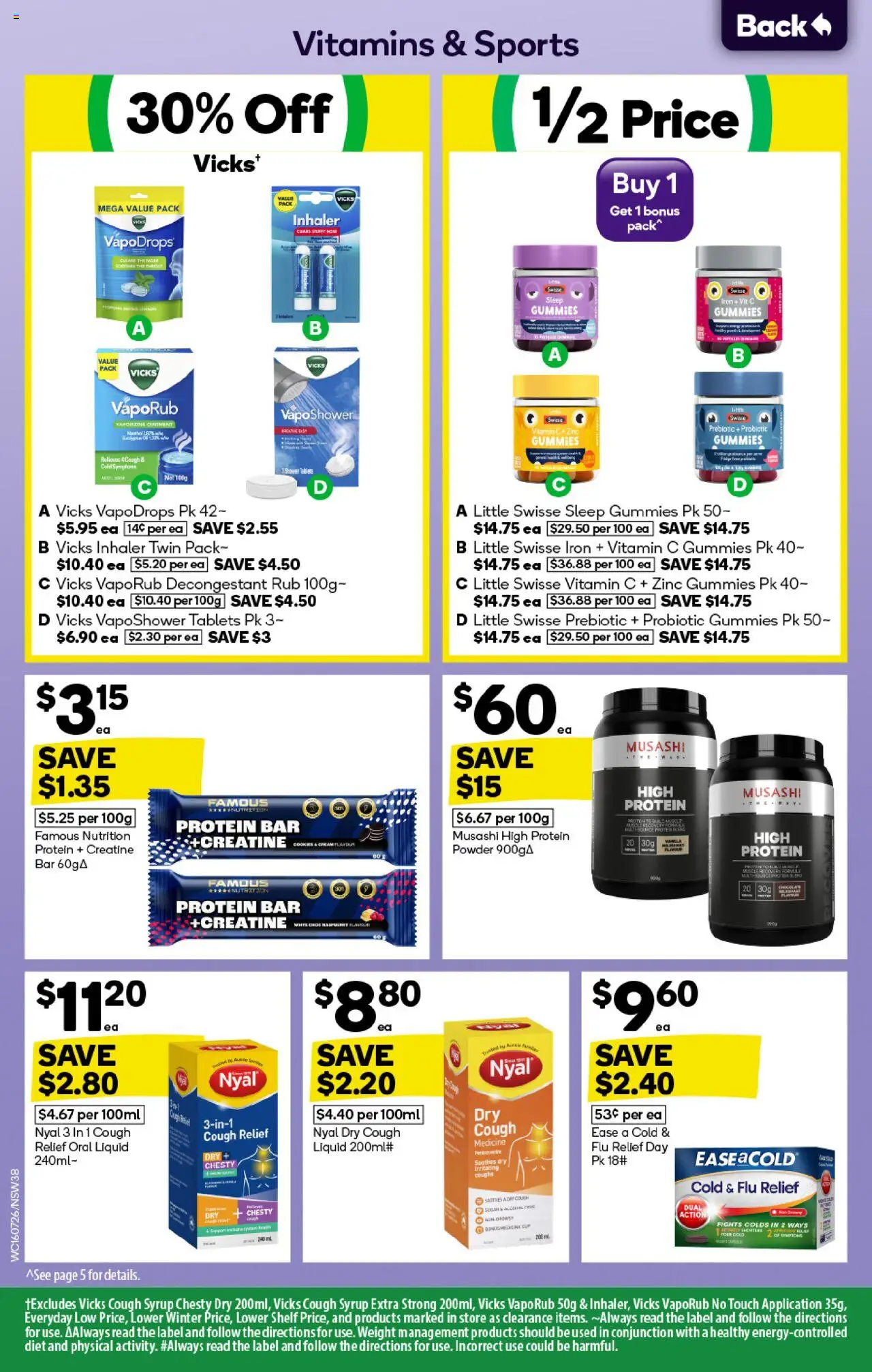 Weekly catalogue Woolworths NSW 16/07 - page 38- valid from 16/07/2025