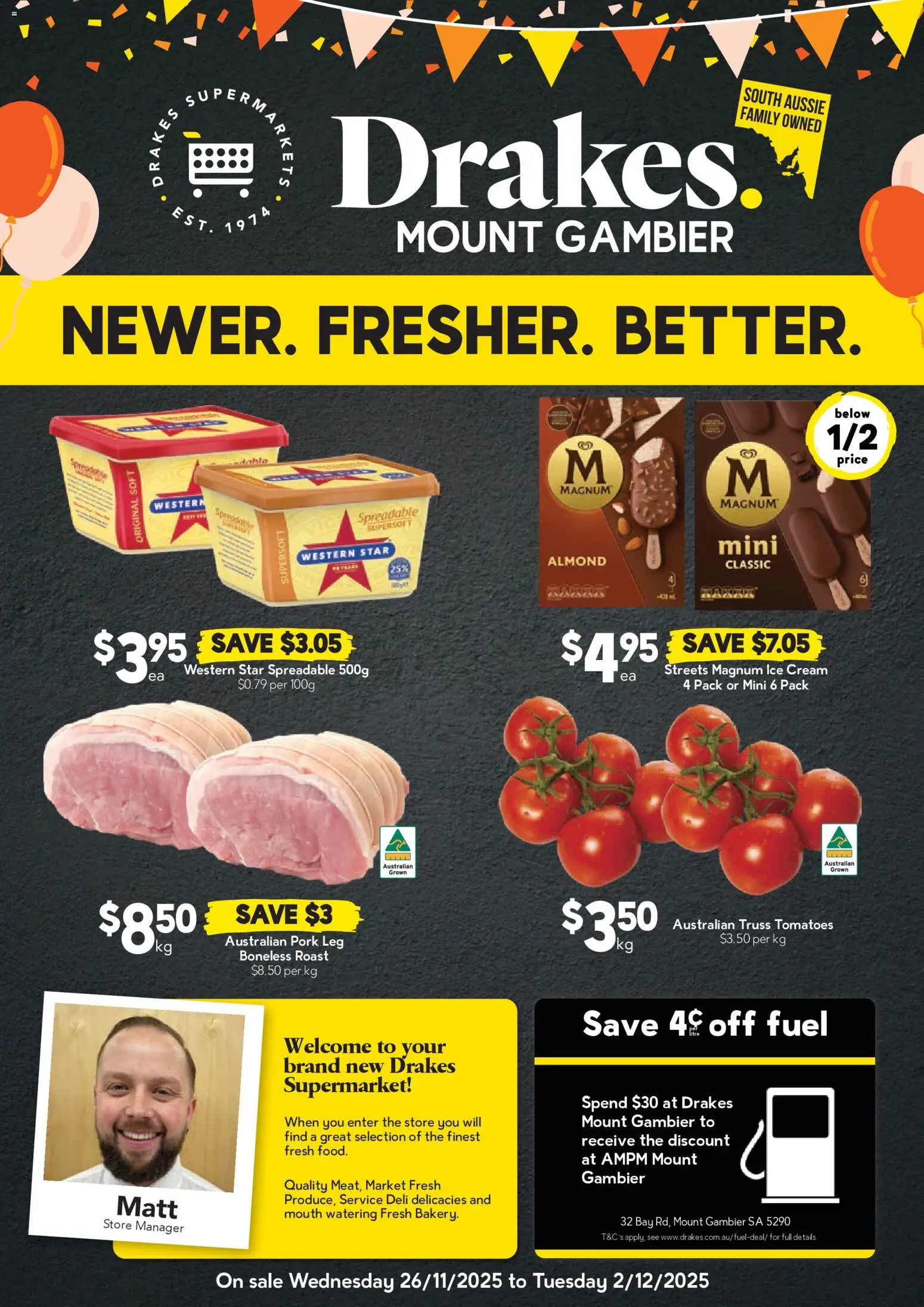 Drakes Mount Gambier SA - page 1- valid from 26/11/2025
