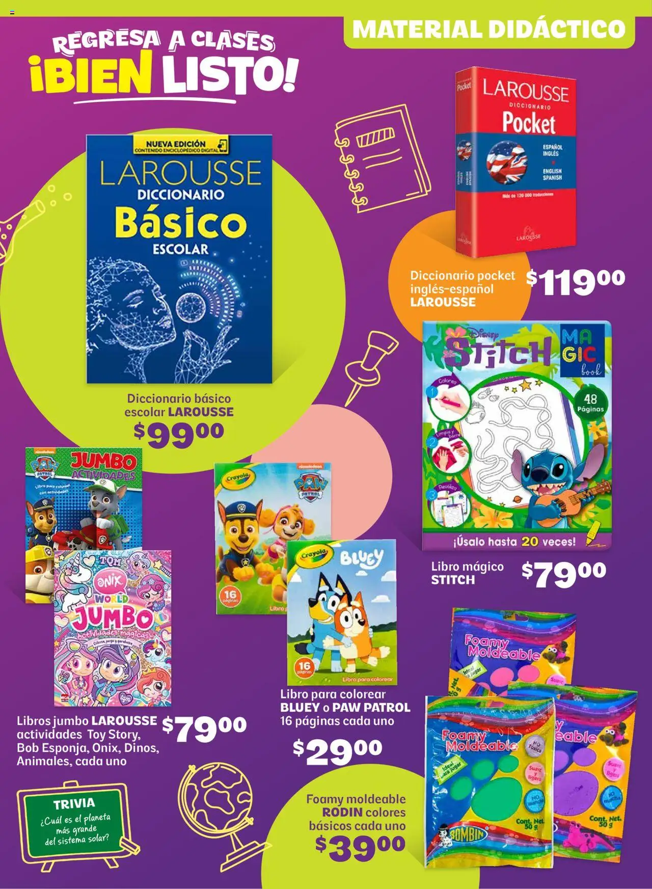 Soriana - Regresa a clases bien listo Híper y Súper Nacional - página 9- válido desde 18/07/2025
