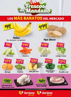 Soriana - Frescos del Mandado Mercado FronteraTamaulipas válido desde 02/09/2025