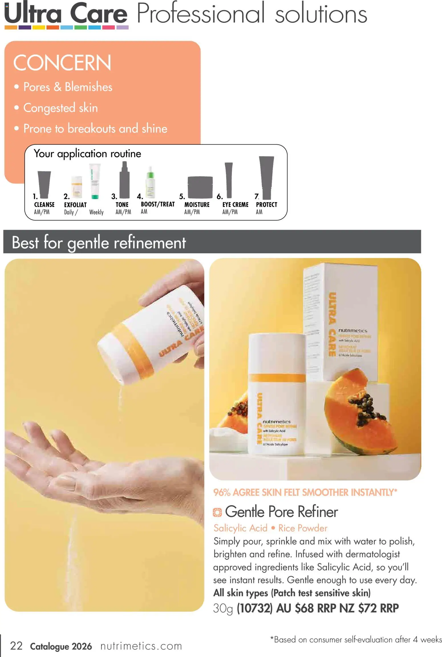 Nutrimetics Catalogue 2026 - page 22- valid from 01/01/2026