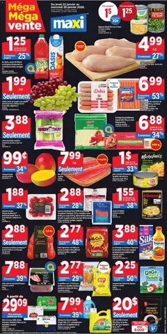 Preview Maxi weekly flyer / circulaire valid from Jan 22, 2026