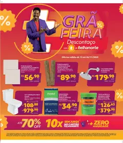 Pré-visualização Telhanorte - Ofertas atuais válida a partir de 13/11/2025