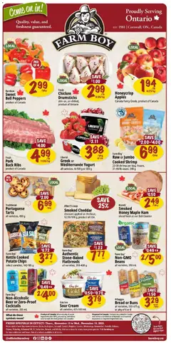 Preview Farm Boy weekly flyer / circulaire valid from Nov 13, 2025
