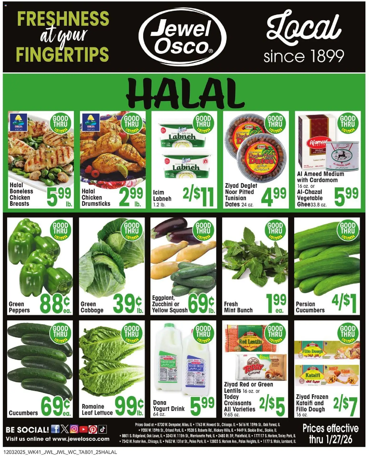 Jewel Osco Halal Ad - page 1- valid from 12/03/2025