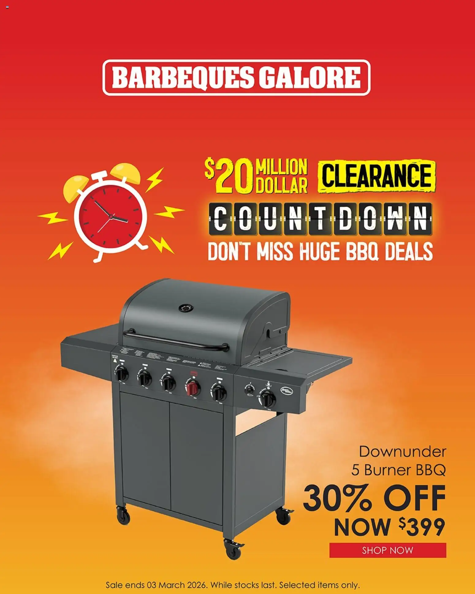 Barbeques Galore Clearance Countdown - page 2- valid from 12/02/2026