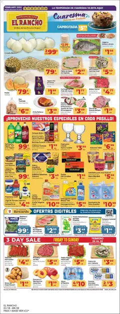 Preview El Rancho Weekly Ad valid from 02/18/2026