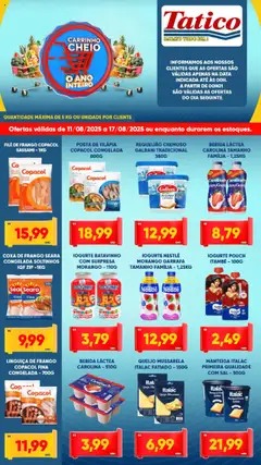Pré-visualização Tatico - Ofertas da semana válida a partir de 11/08/2025
