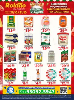 Pré-visualização Roldão - Ofertas Especial Pizzaria válida a partir de 27/10/2025