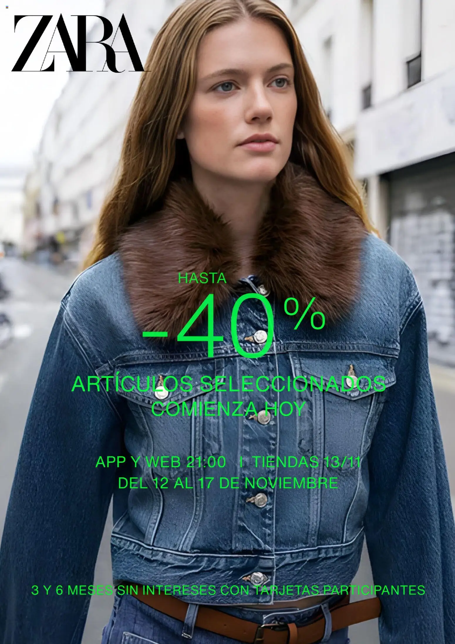Zara Buen Fin - página 1- válido desde 12/11/2025