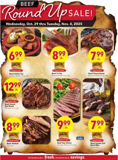 Preview Cash Wise Beef Round Up valid from 10/29/2025
