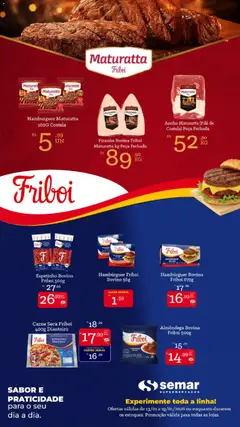 Pré-visualização Semar Supermercado - Ofertas Friboi  válida a partir de 13/01/2026