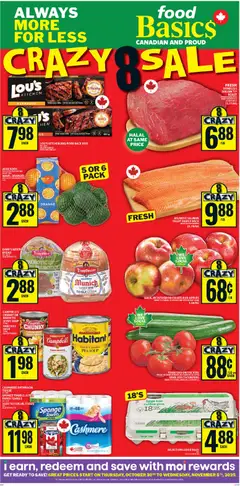 Preview Food Basics weekly flyer / circulaire valid from Oct 30, 2025
