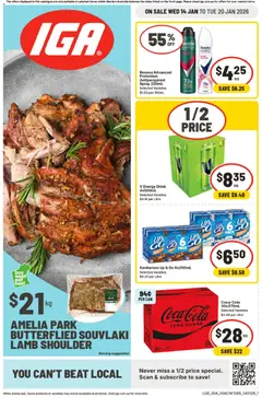 IGA catalogue preview - valid from 14/01/2026