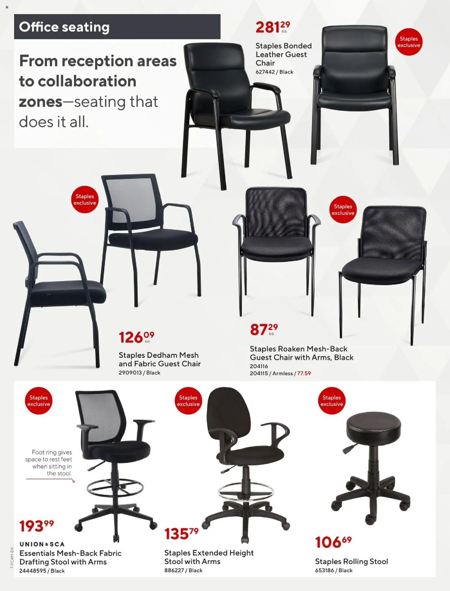 Staples - Furniture guide - page 7- valid from Oct 28, 2025