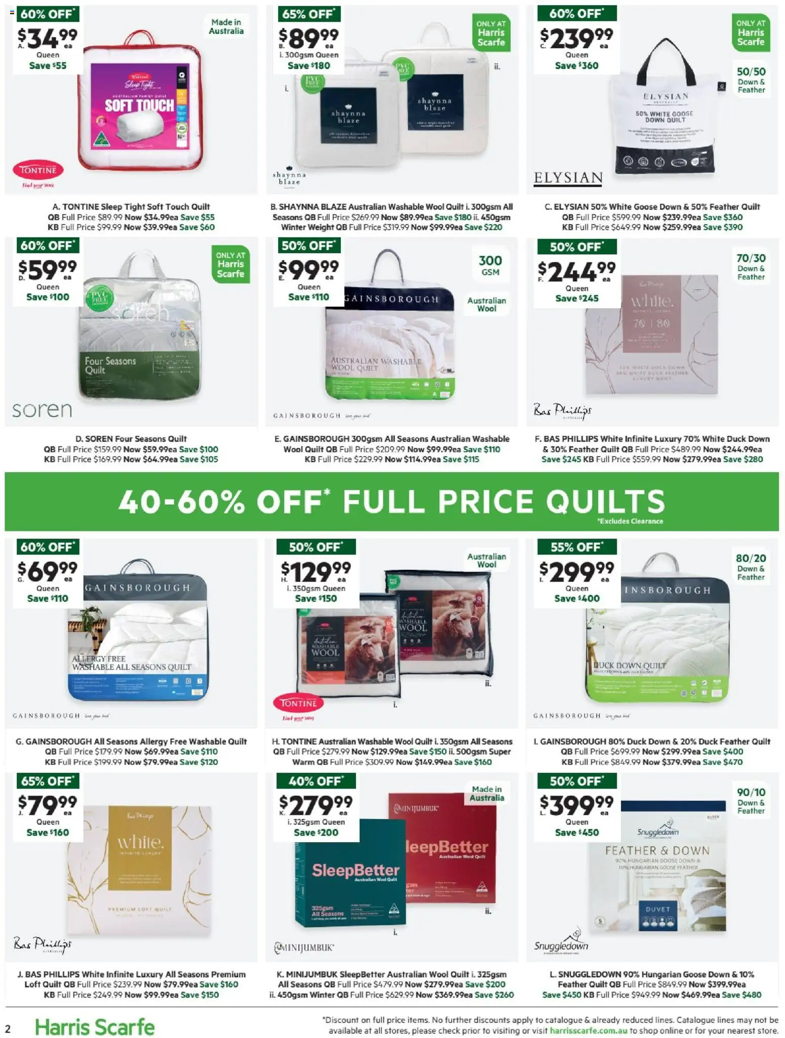 Harris Scarfe catalogue - page 2- valid from 07/04/2026