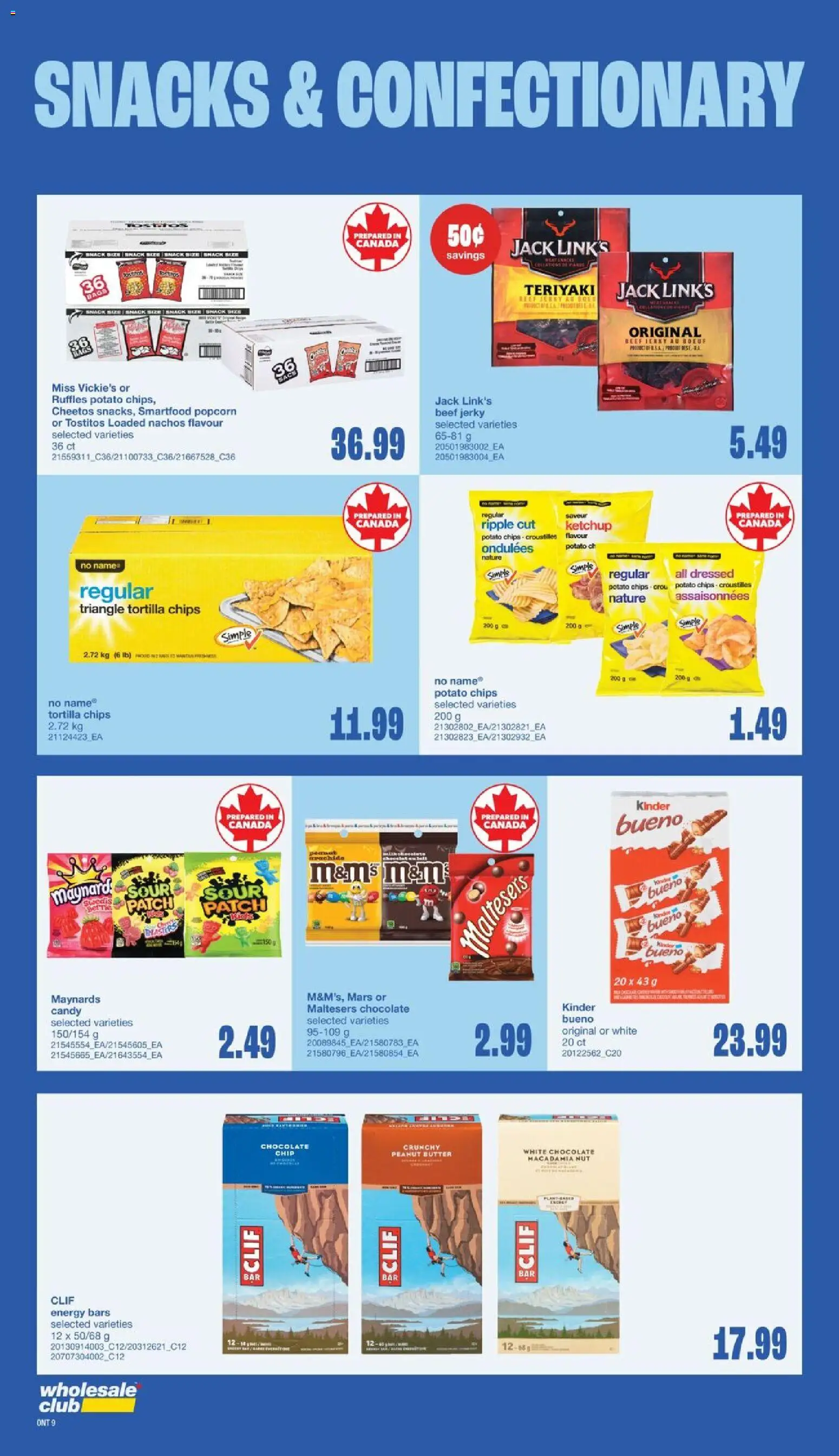 Wholesale Club weekly flyer / circulaire - page 12- valid from Jan 1, 2026