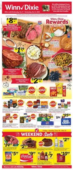 Preview Winn Dixie Weekly Circular - GA valid from 12/17/2025