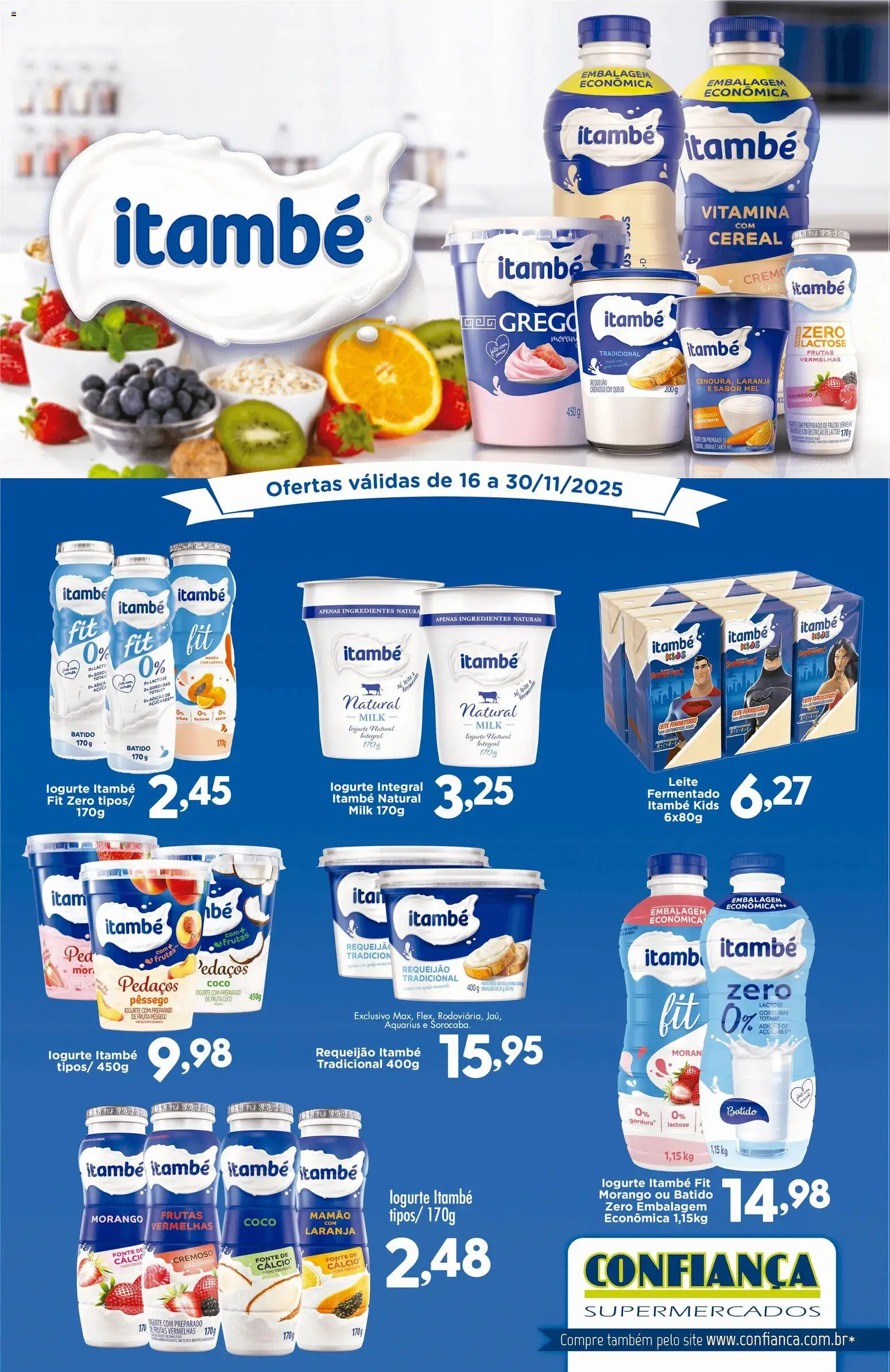 Confiança - Ofertas Itambé - página 1- válido a partir de 16/11/2025
