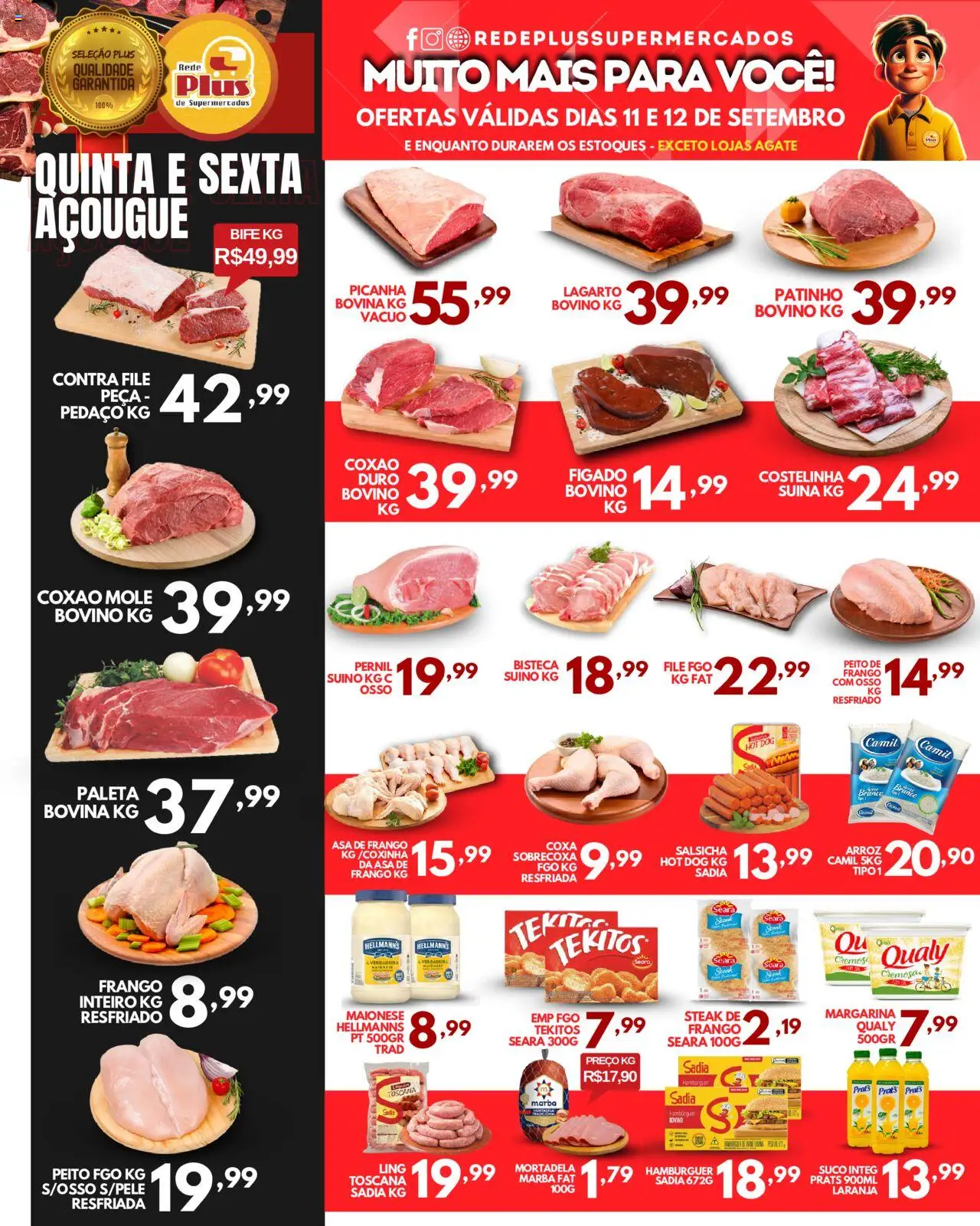 Rede Plus Supermercados - Ofertas da semana - página 1- válido a partir de 11/02/2025
