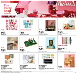 Preview Michaels Weekly Ad valid from 02/08/2026