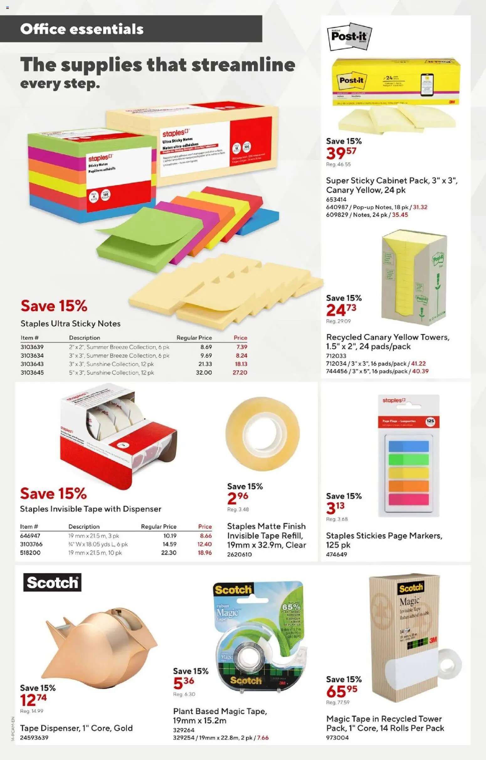 Staples - Business Flyer - page 14- valid from Jan 2, 2026