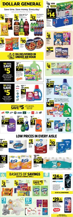 Preview Dollar General Weekly Ad valid from 03/08/2026