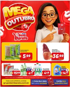 Pré-visualização Supermercado Bem Barato - Ofertas da semana válida a partir de 14/10/2025