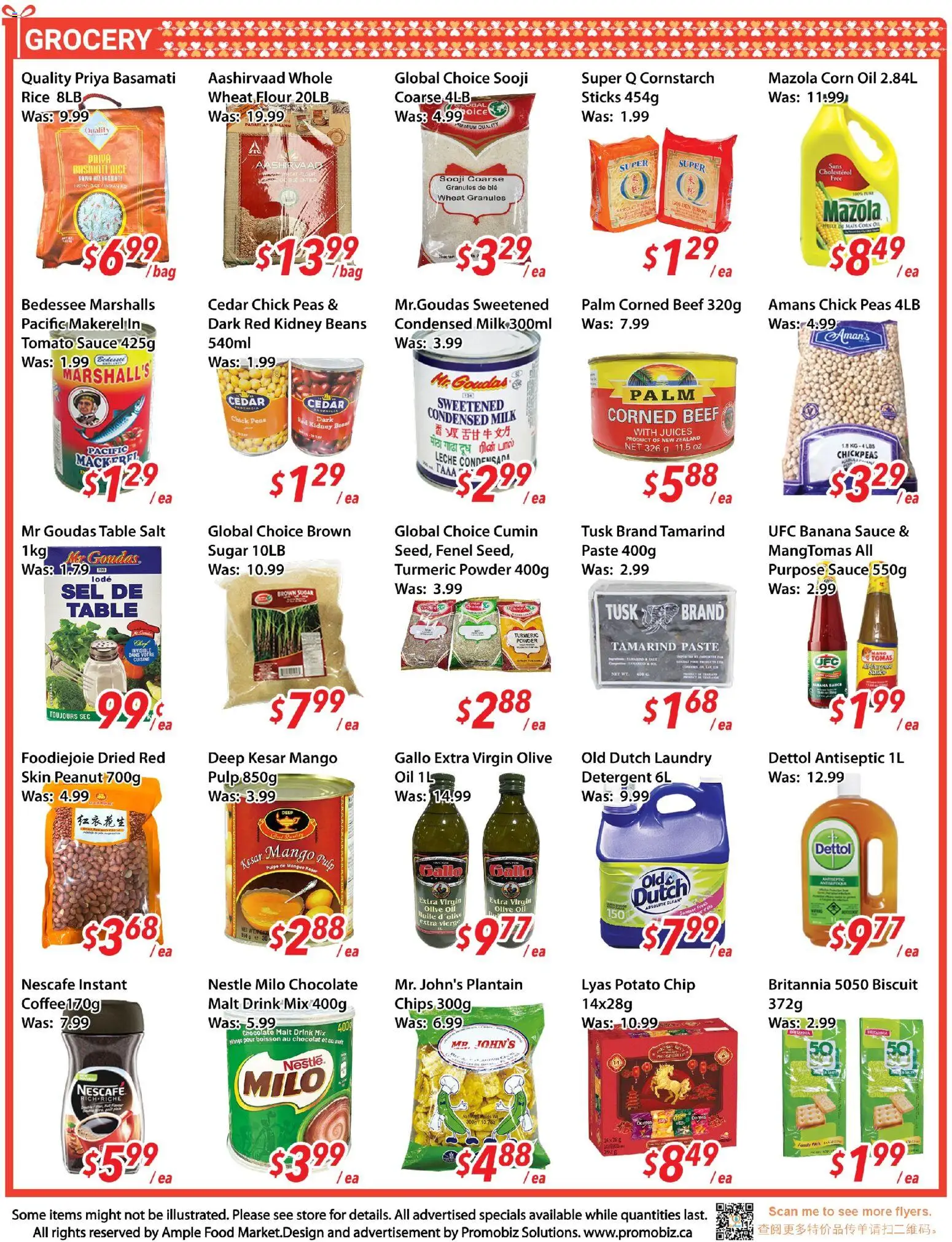 Ample Food Market weekly flyer / circulaire - page 3- valid from Jan 9, 2026