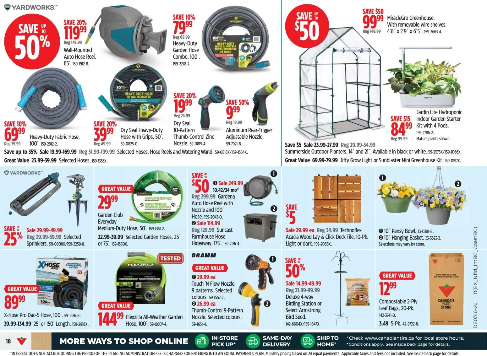 Canadian Tire weekly flyer - page 18- valid from Apr 16, 2026