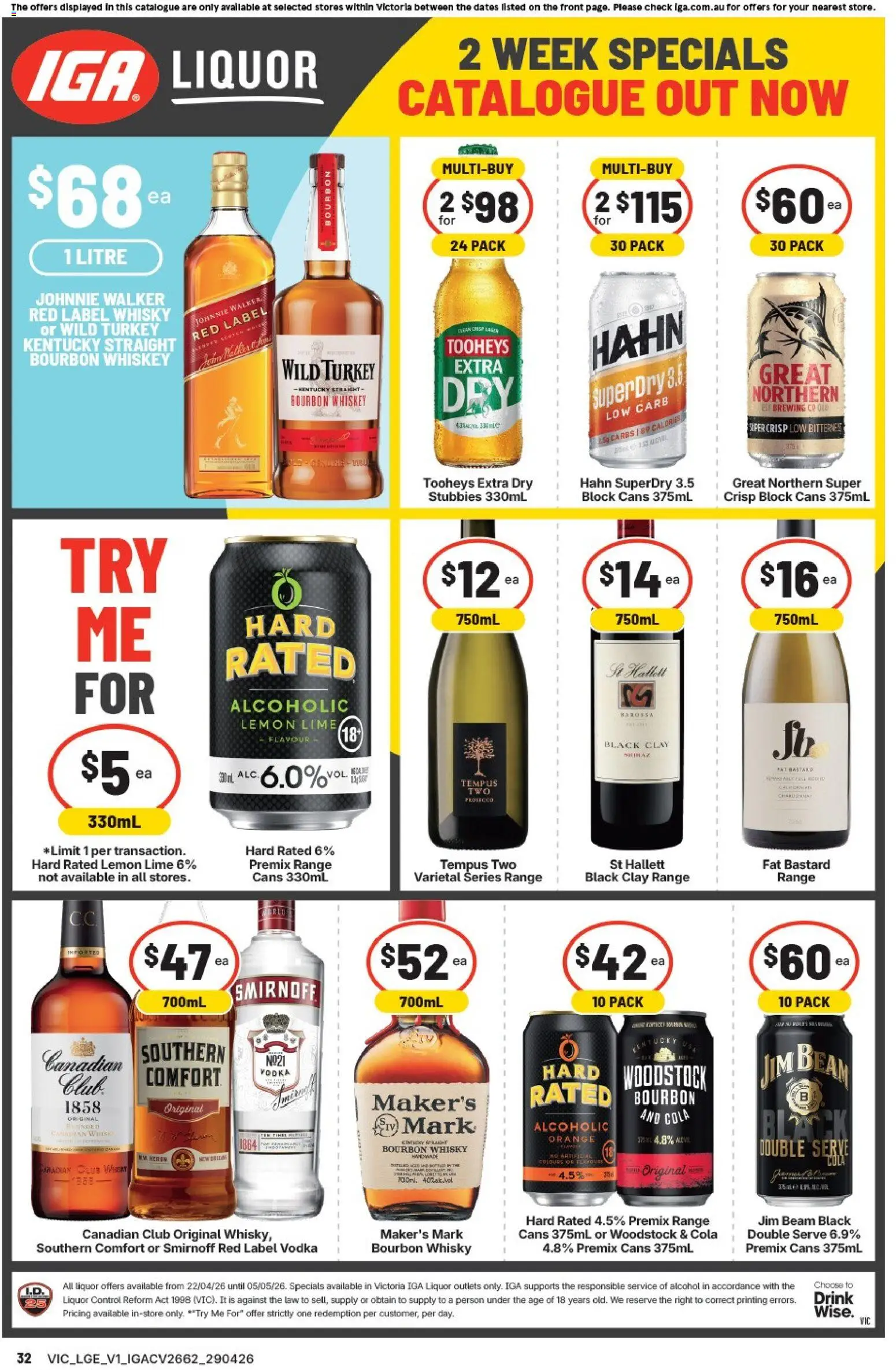 IGA catalogue  - page 2- valid from 29/04/2026
