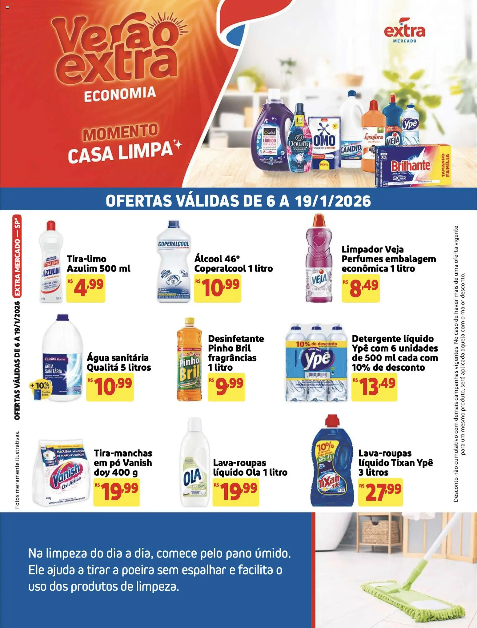Extra - Ofertas de Mercado Casa Limpa - página 1- válido a partir de 06/01/2026
